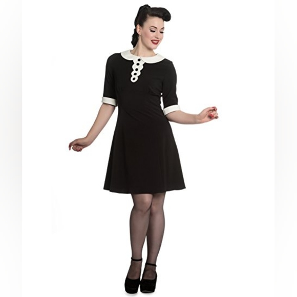 Hell Bunny Dresses & Skirts - Hell Bunny Magpie Dress EUC M